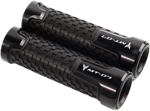 Vista 5 de F para Yamaha MT07 FZ07 Mt07 Fz-07 2017 2018 2019 2020 2021 2022 manillar de goma para motocicleta Agarraderas Y (color negro)