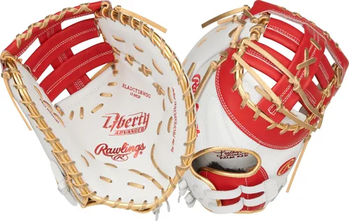 Vista 10 de Rawlings Guantes de sóftbol Liberty Advanced Color Series Fastpitch Tamaños 11.75 a 13 pulgadas Múltiples estilos