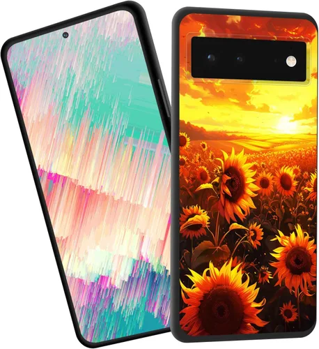Vista 16 de Funda delgada para Google Pixel 4 XL, funda delgada de silicona de TPU suave a prueba de golpes para Google Pixel 4 XL, cruz negra