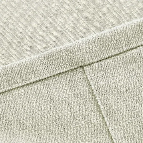 Vista 187 de Frelement Cortinas plisadas de lino de algodón de 100 pulgadas de ancho y 102 pulgadas de largo, cortinas con reducción de ruido para sala