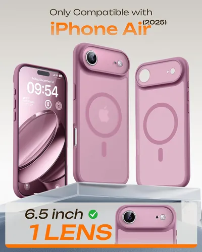 Vista 86 de TOCOL Funda para iPhone 11, compatible con Magsafe, protección completa de cámara, imanes integrados, protección contra caídas, funda translúcida