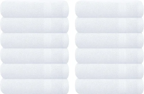 Vista 93 de GLAMBURG Juego de 2 Sábanas de Baño Extra Grandes de Algodón Premium de 700 GSM - 100% Algodón Peinado - 2 Sábanas de Baño 35x70 pulgadas - Calidad
