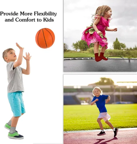Vista 3 de Calcetines deportivos para niños, 12 pares de calcetines deportivos para niños y niñas, suaves, informales, unisex, calcetines escolares de 1 a 13