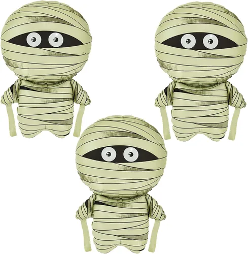 Vista 25 de Globos de murciélago para Halloween, globos de aluminio para fiestas temáticas de murciélagos, suministros de decoración de Halloween, cumpleaños