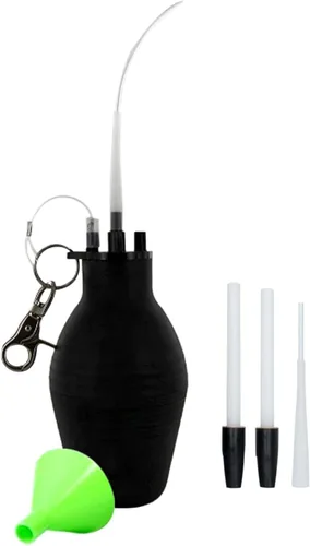 Vista 7 de Dispensador aplicador de polvo de tierra de diatomeas con tubo de plástico largo para suministros agrícolas de jardinería orgánica