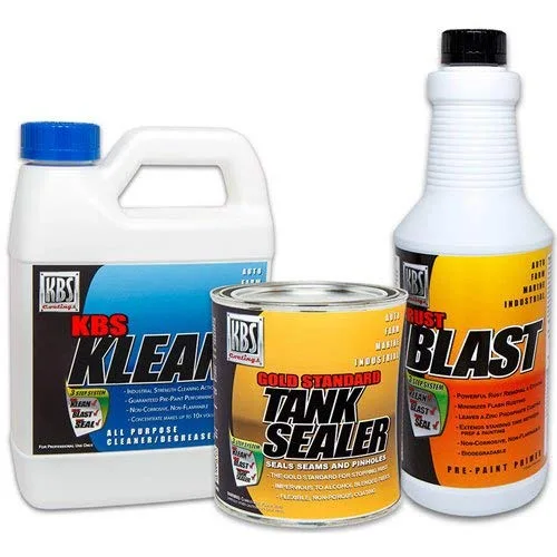 Vista 2 de KBS Coatings 52050 Kit de sellador de tanque de gas de 3 pasos