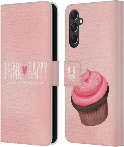 Vista 62 de Head Case Designs Assortment Cupcakes Happiness Leather Wallet Case Compatible with Samsung Galaxy A07 4G Surtido