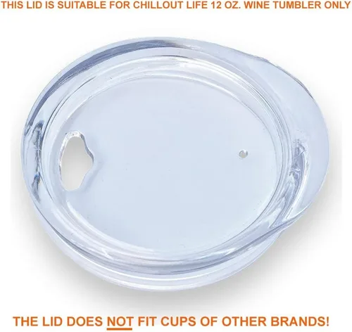 Vista 2 de CHILLOUT LIFE Replacement Lid Tumbler & Insulated Coffee Mug