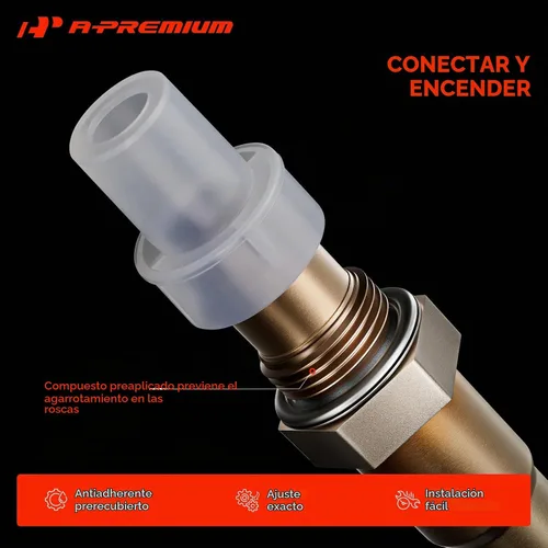 Vista 8 de A-Premium Sensor de Oxígeno O2 Compatible con Volkswagen Jetta/Golf 2012-2014, Passat 2014, Beetle 2012-2013, CC 2010-2017, Touareg 2011-2015, Eos
