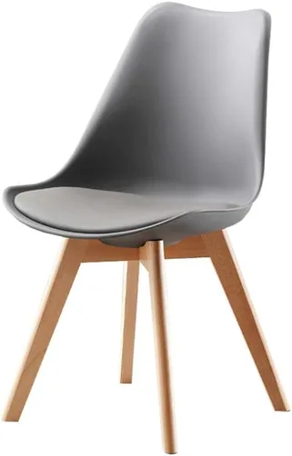 Vista 60 de Sillas de comedor modernas, silla lateral tapizada para el hogar, silla auxiliar para sala de conferencias, silla de comedor, silla de comedor sin