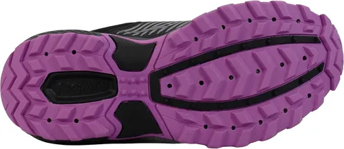 Vista 4 de Saucony Tenis para correr Excursion Tr15 para mujer, negropúrpuraamarillo