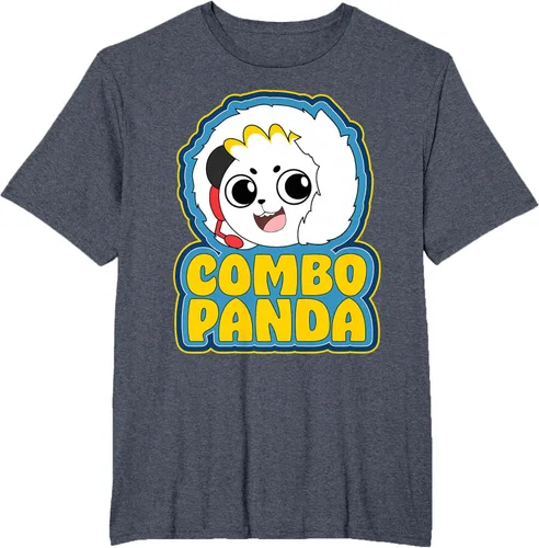Vista 80 de Ryan's World Arctic Adventures Combo Panda Camiseta, Azul / Patchwork, S Azul Marino