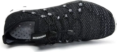 Vista 6 de MOERDENG Zapatos de agua de secado rápido para hombre, ligeros, para deportes al aire libre, playa, piscina, ejercicio