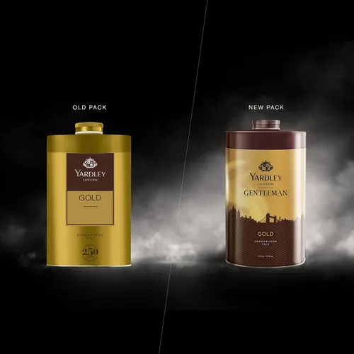 Vista 8 de Yardley London Talco perfumado dorado, 8.82 oz