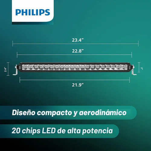 Vista 2 de Philips Automotive Lighting Ultinon Drive - Barra de luz LED de 20 pulgadas