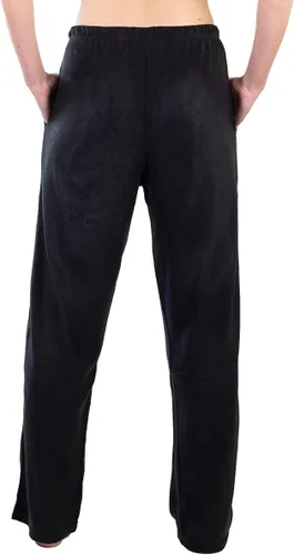 Vista 3 de Jo & Bette Pantalones de pijama de forro polar para mujer, pantalones de pijama de franela peludos, pijamas de felpa para mujer, pijamas