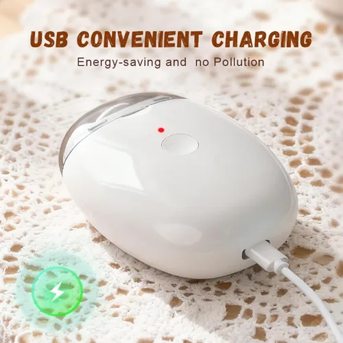 Vista 5 de Cortaúñas eléctrico automático, amoladora de uñas automática universal, molinillo de uñas, molinillo de uñas para uñas gruesas, con luz LED y 3
