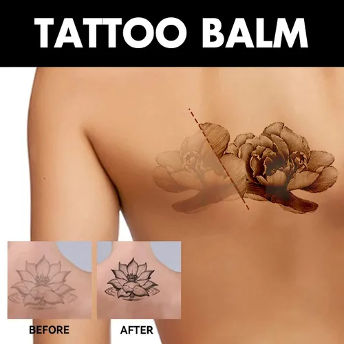Vista 7 de Simple: manteca de tatuaje, bálsamo de cuidado posterior del tatuaje, cuidado del tatuaje, mejora del color que revive tatuajes viejos, hidrata