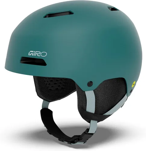 Vista 25 de Giro Ledge MIPS - Casco de nieve (Combo) Matte Trail Green - Polvo de nube verde