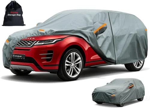 Vista 220 de Kayme Funda de Coche de Servicio Pesado Impermeable para Todo Tipo de Clima, Ajuste Personalizado para Tesla Model S, Cubierta Exterior Completa