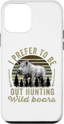 Vista 12 de iPhone 15 Hog Hunting Men Dad Wild Boar Pig Hunter Funny Feral swine Case