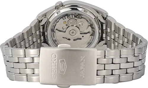 Vista 3 de SEIKO Serie 5 - Reloj automático para hombre con esfera negra SNK375J1 Negro