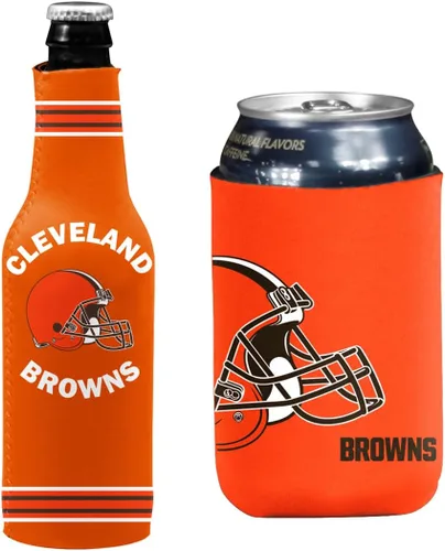 Vista 83 de Soporte aislante para latas y botellas de fútbol americano enfriador de bebidas Huggie (Nueva Orleans (Saints) - Negro) Nueva Orleans (Santos)