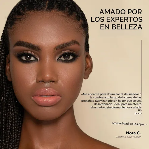 Vista 4 de Sigma Beauty E21 - Cepillo para difuminar, delineador de ojos para aspecto
