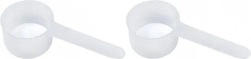 Vista 19 de 1 mL (1 CC) Cuchara de mango largo para café, proteína en polvo, comida para mascotas, especias, granos, productos secos – Cuchara medidora