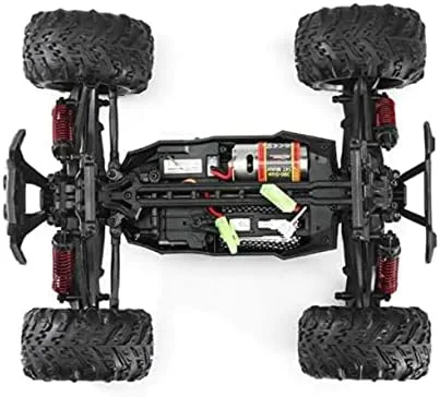 Vista 5 de FMT - Camiones RC de alta velocidad a escala 1:16 de 36 kmh para adultos – 4WD eléctrico todoterreno a prueba de agua, vehículos de control