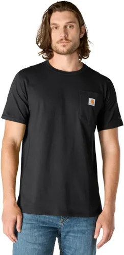 Vista 21 de Carhartt Force - Camiseta de manga corta, con bolsillo, de ajuste holgado y peso medio para hombre Malt