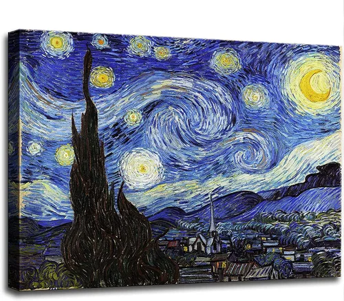 Vista 9 de dgbtcart Girasoles Lirios Florero de Flores por Vincent Van Gogh Arte de Pared en Lienzo, Reproducciones de Pinturas Clásicas Impresiones Obra