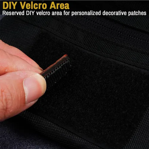 Vista 4 de VIPERADE VE1-P Organizador de bolsillo, organizador de bolsillo EDC para hombres, bolsa organizadora EDC bolsa para herramientas con 5