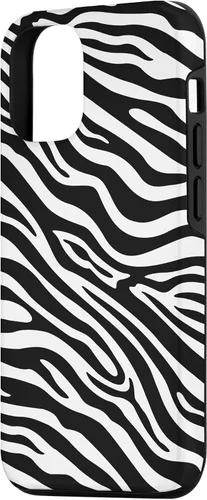 Vista 2 de Funda con estampado de piel animal de cebra para iPhone 15
