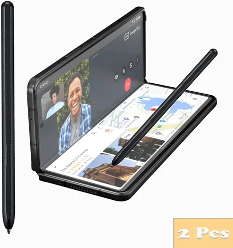 Vista 5 de Paquete de 2 bolígrafos negros Galaxy Z Fold 4 S compatibles con Samsung Galaxy Z Fold 4 Pen Fold Edition para Galaxy Z Fold 4 Fold Edition sin