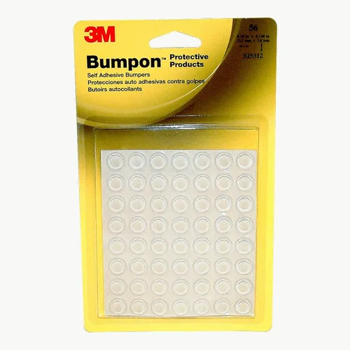 Vista 3 de 3M SJ5312 - paquete con blísters de Bumpons transparente (56 Bumpons)