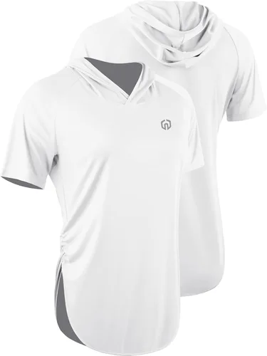 Vista 4 de NELEUS Camisa deportiva de manga larga para correr, de ajuste seco, para mujer