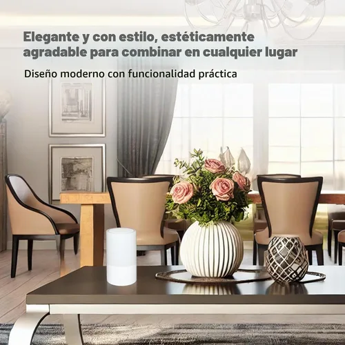 Vista 5 de LFI Lights Lámpara de mesa de emergencia para cortes de energía, luz recargable de más de 200 horas con cargador USB, cable 3 en 1, 3 modos, sensor