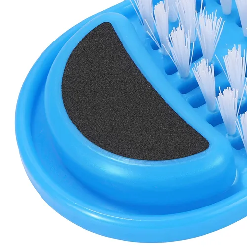 Vista 2 de Cepillo limpiador de pies Magic Feet Simple Scrubber Feet Shower Spa Easy Feet Cleaning Slipper Exfoliating Foot Massager Brush para adultos unisex