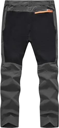 Vista 28 de TBMPOY Pantalones cargo de senderismo para hombre, ligeros, impermeables, de secado rápido, pantalones de montaña, pesca, camping