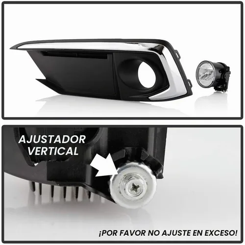 Vista 4 de ACANII - Para Honda Civic Coupe/Sedan 2019-2021 luces antiniebla LED parachoques luces de conducción con interruptor par conjunto conjunto