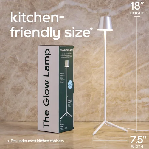 Vista 5 de Lettuce Grow Lámpara brillante – Elegante luz LED para cultivo debajo del gabinete para jardín comestible interior – Sistema de espectro completo