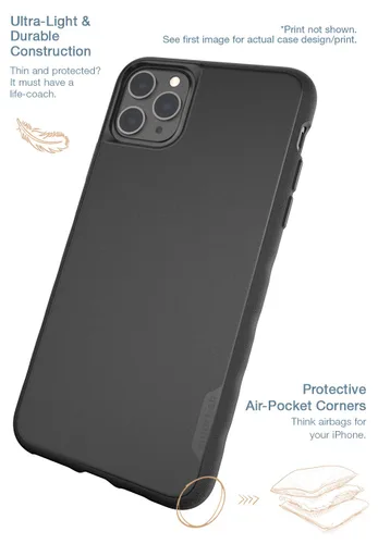 Vista 4 de Smartish - Funda Sappho's - Funda delgada para iPhone 11 Pro Max - Gripmunk [ligera + protectora] Funda fina - Compatible con iPhone 11 Pro Max