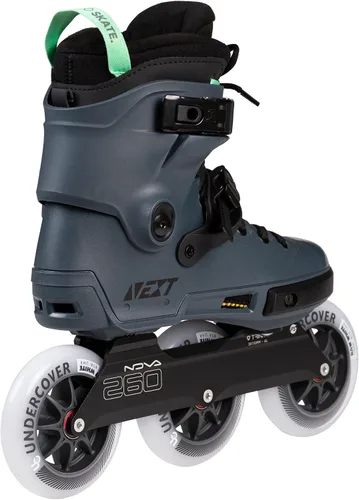 Vista 3 de Powerslide Next Pro 110 Urban Inline Skates for Men and Women with Trinity 3-Point Mounting, 3 x 110 mm Undercover Wheels & Wicked ABEC 9 Ball