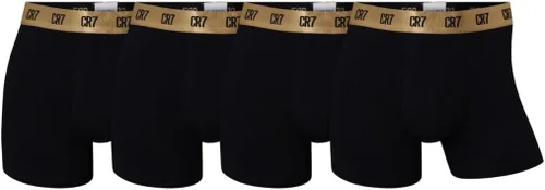 Vista 7 de CR7 Men's Cotton Blend Trunks Blanco