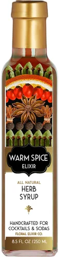 Vista 7 de Floral Elixir Co. - Jarabe de hierbas naturales para cócteles y refrescos, 8.5 onzas (hoja de laurel especiada)