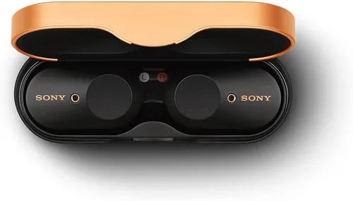 Vista 6 de Sony WF-1000XM3 Auriculares con cancelación de ruido líderes en la industria, auriculares inalámbricos con Alexa, control de voz y micrófono