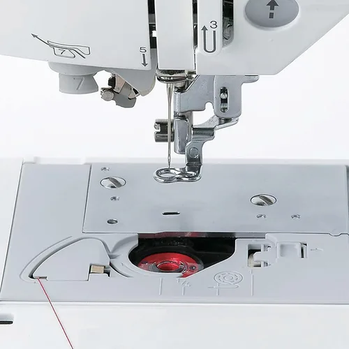 Vista 6 de Brother SE1900 Máquina de coser y bordar, 138 diseños, 240 puntadas integradas, computarizada, área de bastidor de 5" x 7", pantalla táctil LCD