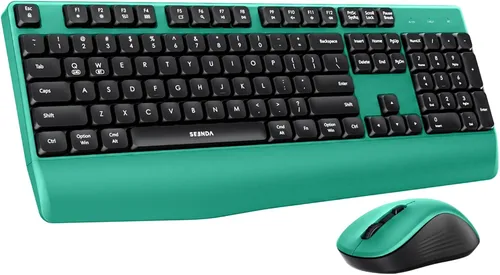 Vista 12 de seenda COE200 Combo de teclado y mouse Bluetooth inalámbricos con Negro