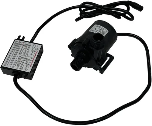 Vista 6 de SHYSKY Bomba sumergible de agua DC sin escobillas de potencia pequeña DC50E-24150S 24V 86W 15M 49ft Lift 412GPH Circulación continua de bajo ruido